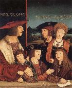 STRIGEL, Bernhard Emperor Maximilian I and his family china oil painting reproduction